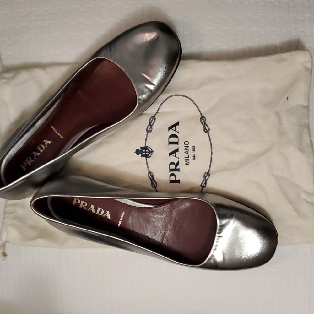 Prada Leather Flats